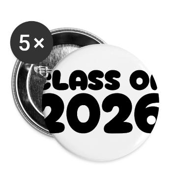 Awaiting design - Buttons large 2.2'' (5-pack) - white