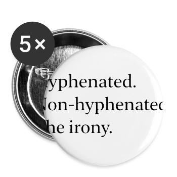 design_missing - Buttons large 2.2'' (5-pack) - white