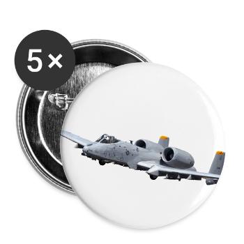 A-10 - Buttons large 2.2'' (5-pack) - white