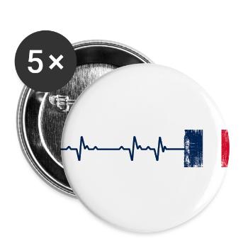 Pending design analysis - Buttons large 2.2'' (5-pack) - white