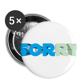Design image missing - Buttons large 2.2'' (5-pack) - white