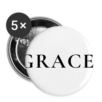 Grace - Buttons large 2.2'' (5-pack) - white
