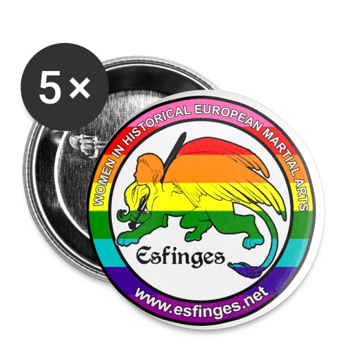 Esfinges Pride - Buttons large 2.2'' (5-pack)