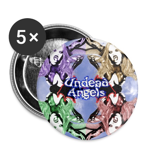 Vampiress Juliette Lightning Undead Angels Logo - Buttons large 2.2'' (5-pack)