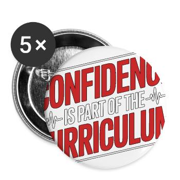 Paramedic Confidence Is Part Of Emergency Services - Buttons large 2.2'' (5-pack) - white
