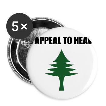 An Appeal to Heaven Flag,the Pine Tree Flag - Buttons large 2.2'' (5-pack) - white