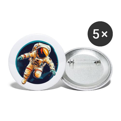 Astronaut: Dream, explore, discover! - Buttons large 2.2'' (5-pack)