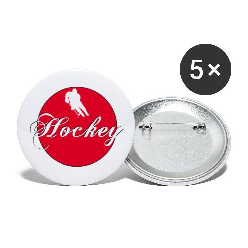 Hockey: Puck Zone - Buttons large 2.2'' (5-pack)