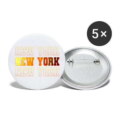New York Varsity Echo - Buttons large 2.2'' (5-pack)