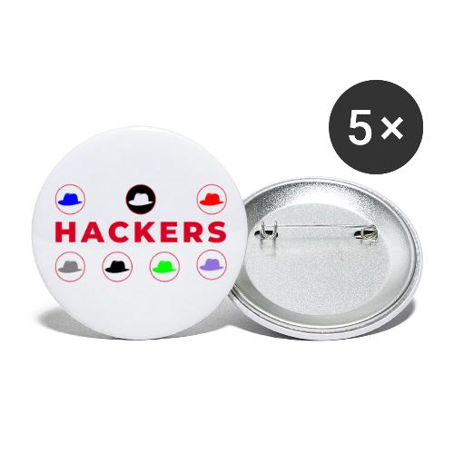 The Spectrum of Hackers - Buttons large 2.2'' (5-pack)
