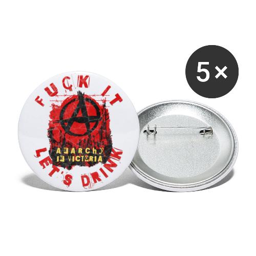 Anarchy In Victoria - Buttons large 2.2'' (5-pack)