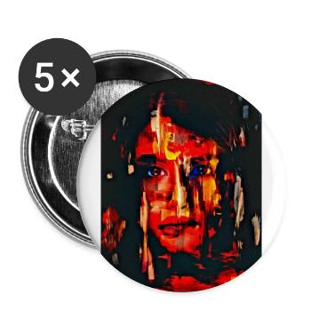 FashionTrend24 - Buttons large 2.2'' (5-pack) - white