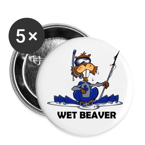 Wet Beaver - Buttons large 2.2'' (5-pack)