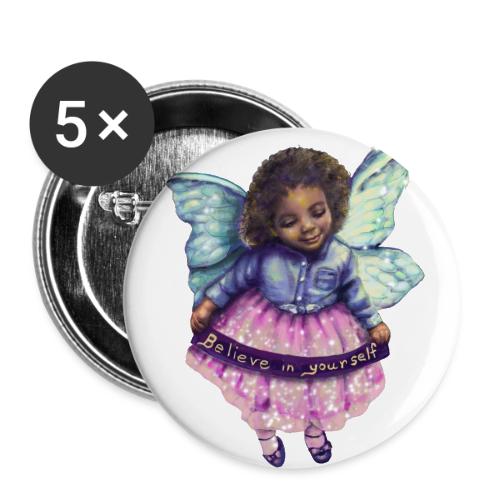 Fairy - Buttons large 2.2'' (5-pack)