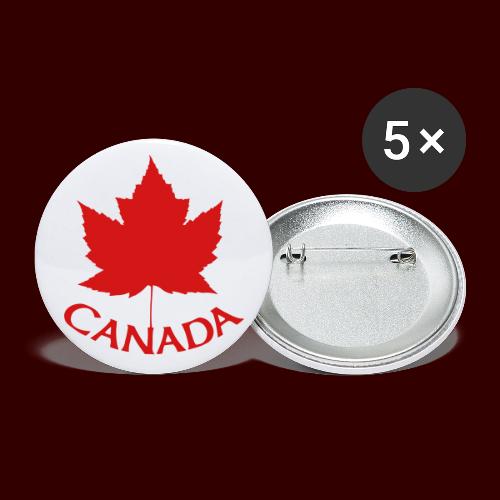 Canada Souvenir Shirts Canada Maple Leaf Gifts - Buttons large 2.2'' (5-pack)