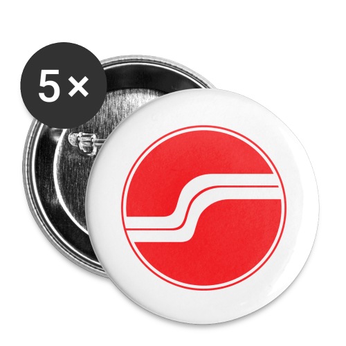 dassauna logoA png - Buttons large 2.2'' (5-pack)