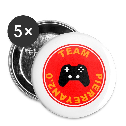 TeamPierreYan2.0 - Buttons large 2.2'' (5-pack)