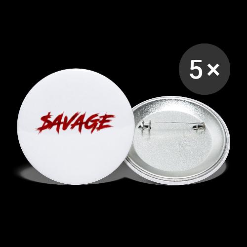 SAVAGE - Buttons large 2.2'' (5-pack)