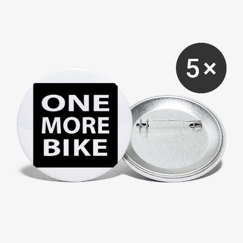 One More Bike - Buttons large 2.2'' (5-pack)