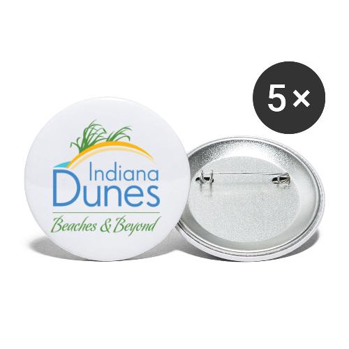 Indiana Dunes Beaches and Beyond - Buttons large 2.2'' (5-pack)
