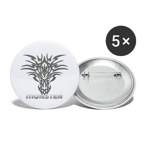 Dragon - Buttons large 2.2'' (5-pack)
