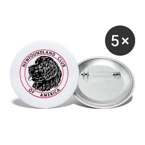 NCA Official Logo Gear - Buttons large 2.2'' (5-pack)