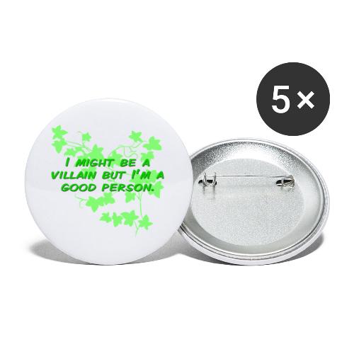 GO GREEN! - Buttons large 2.2'' (5-pack)