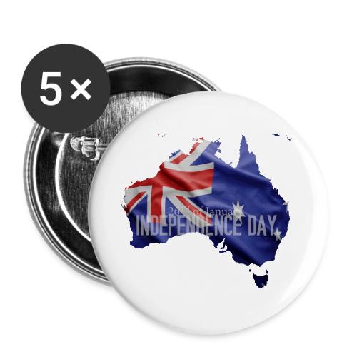 australia day - Buttons large 2.2'' (5-pack)