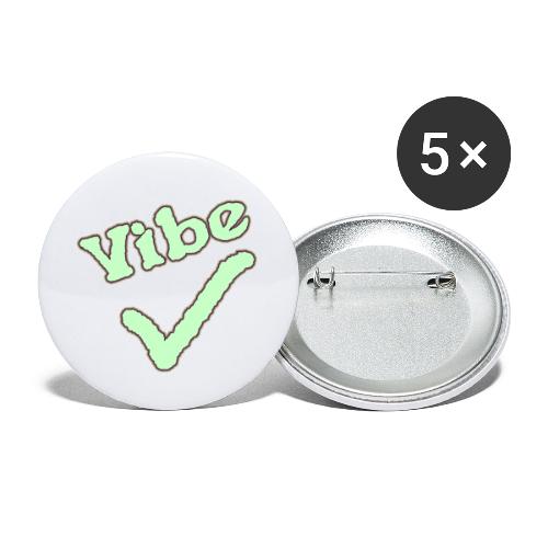 Vibe Check - Buttons large 2.2'' (5-pack)