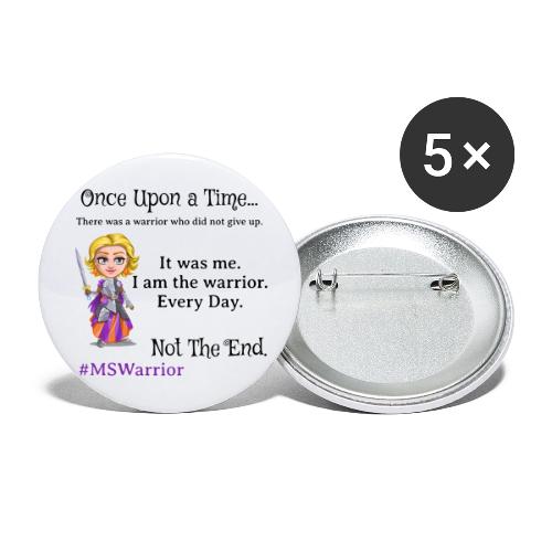 MS Warrior Woman - Buttons large 2.2'' (5-pack)