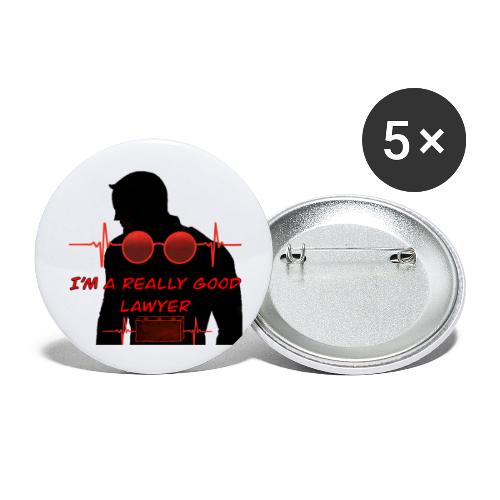 Daredevil No way home Really good lawyer Shadow - Buttons large 2.2'' (5-pack)