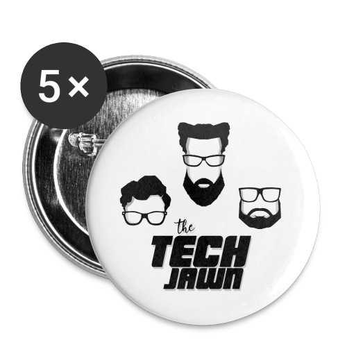 The Tech Jawn - Buttons large 2.2'' (5-pack)