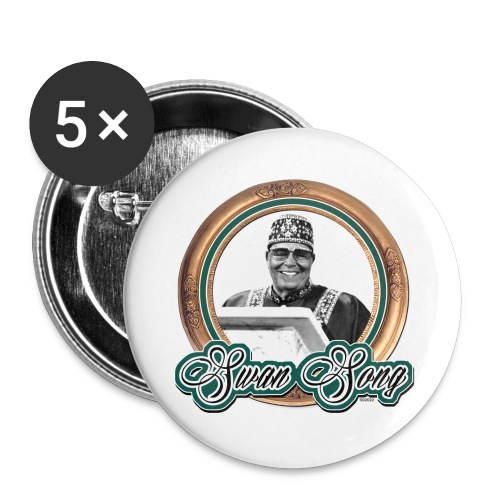 Farrakhan Swan Song Commemoration BNW - Buttons large 2.2'' (5-pack)