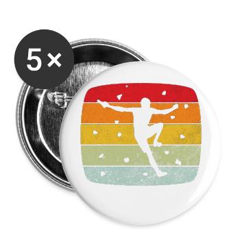 Bouldering Walls Climbing - Buttons large 2.2'' (5-pack) - white