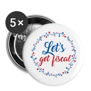 funny auditor gifts,funny auditor shirt - Buttons large 2.2'' (5-pack) - white