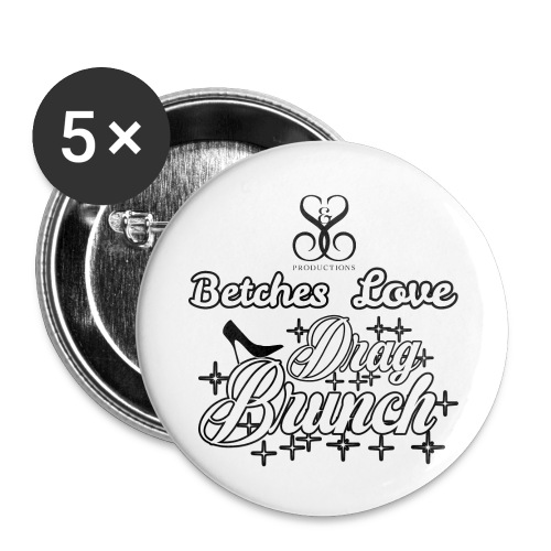 betches love brunch - Buttons large 2.2'' (5-pack)
