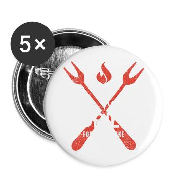 I Just Wanna Grill For God s Sake Meme - Buttons large 2.2'' (5-pack) - white