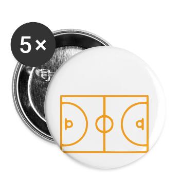 More Like March Sadness - Buttons large 2.2'' (5-pack) - white