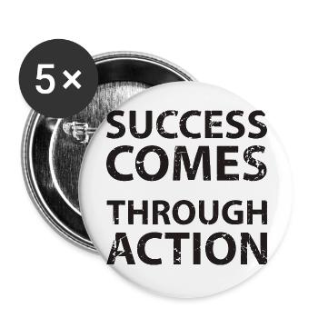 Entrepreneur Quote - Buttons large 2.2'' (5-pack) - white