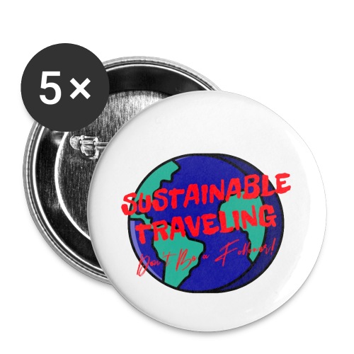 healing Traveling - Buttons large 2.2'' (5-pack)