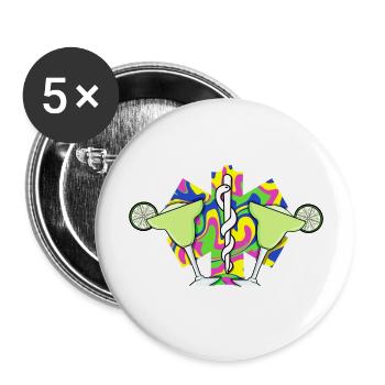Ems Emt Paramedic Cinco De Mayo Emergency - Buttons large 2.2'' (5-pack) - white