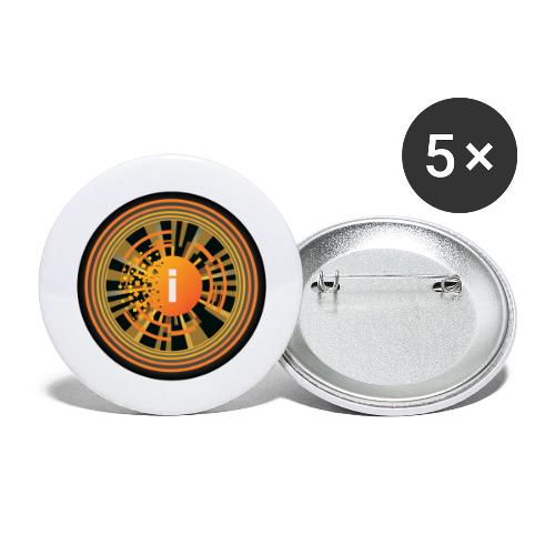 Investishare - Buttons large 2.2'' (5-pack)