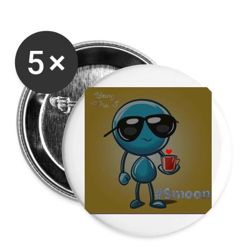 Being Mrs. S #Smoon - Buttons large 2.2'' (5-pack)