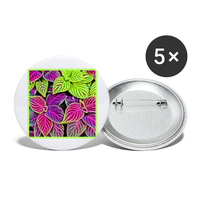 Vibrant Elegance Leaves Pattern