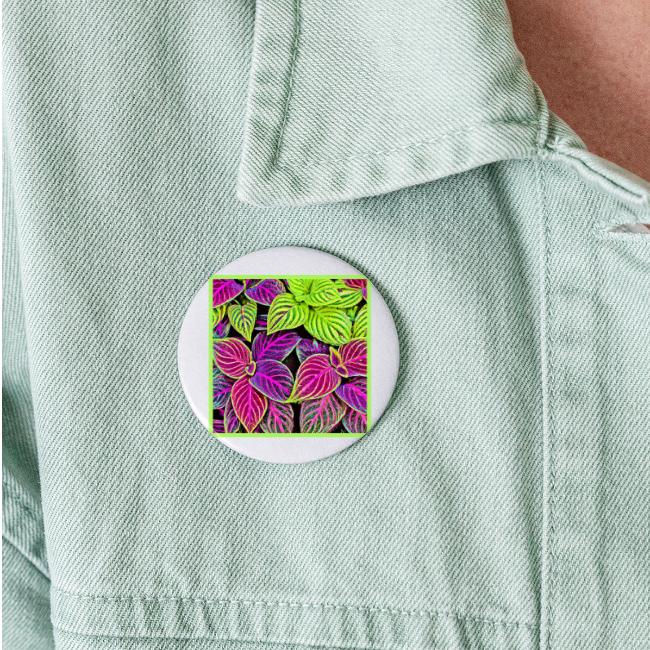 Vibrant Elegance Leaves Pattern