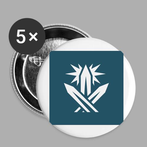 Lichess4545 - Buttons large 2.2'' (5-pack)