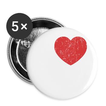 I Love Goats & Jesus Vintage Christian Lover Gift - Buttons large 2.2'' (5-pack) - white