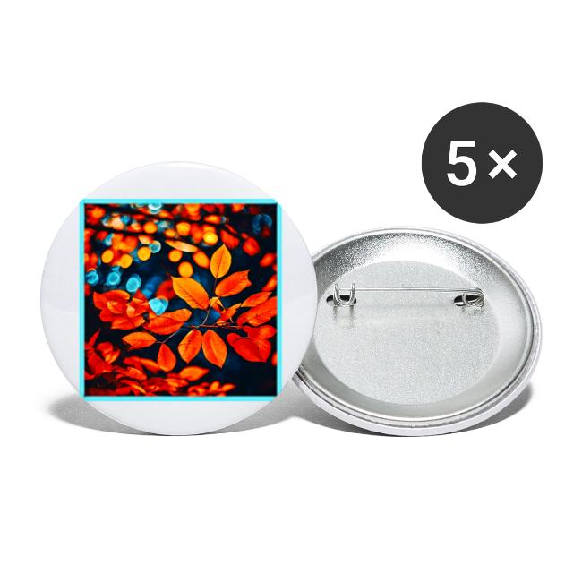 Vibrant Orange Leaves