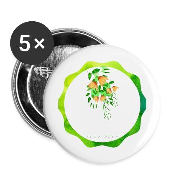 Exploring the Depths of Love. - Buttons large 2.2'' (5-pack) - white