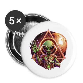 IlluminET7 - Buttons large 2.2'' (5-pack) - white